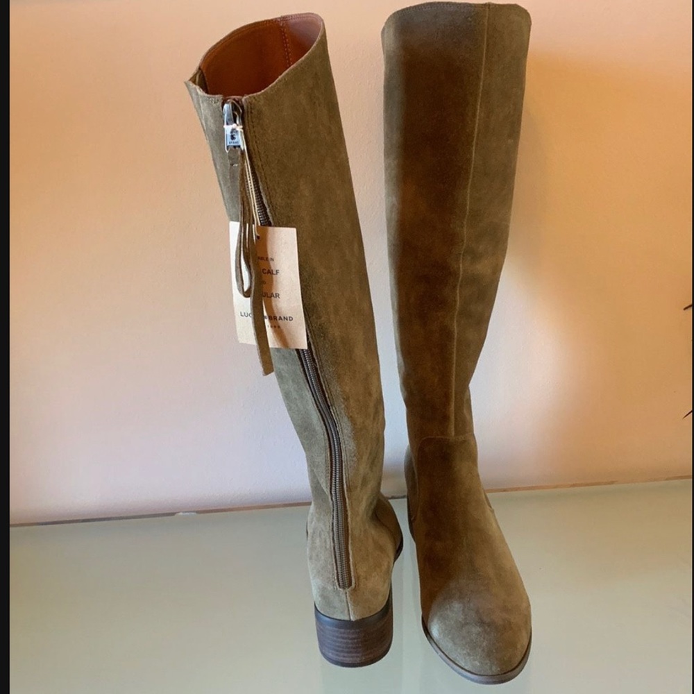 Lucky Brand High leather Boots size 7M